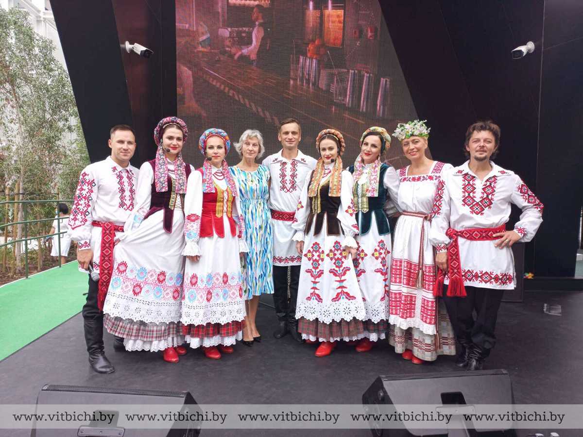 Ансамбль «Талака» стал участником официальной церемонии открытия павильона Национальной экспозиции Беларуси на Всемирной выставке «ЭКСПО-2020»
